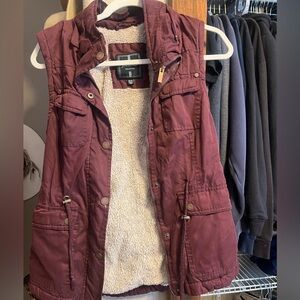 Maroon vest